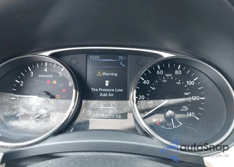 2016 Nissan Rogue Sv из США, поврежденный, VIN KNMAT2MV6GP652054